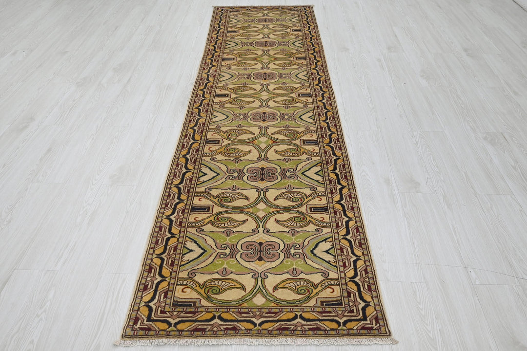 yellow Runner rug 2' 7" x 9' 8"