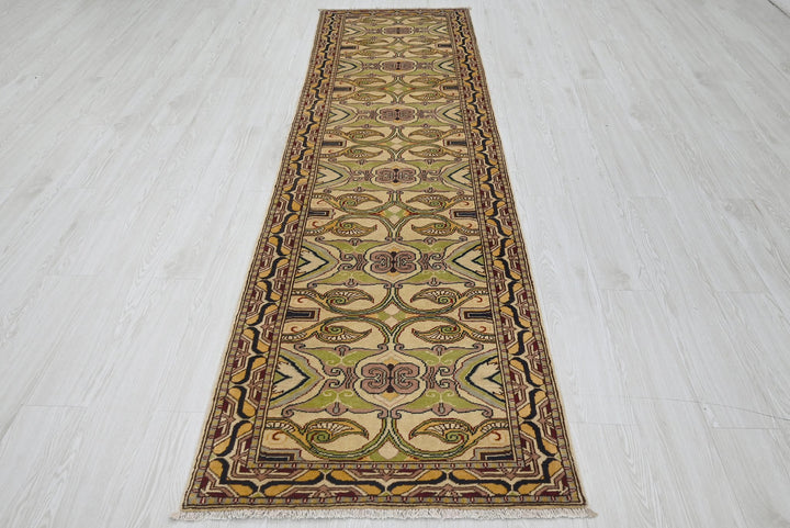 yellow Runner rug 2' 7" x 9' 8"