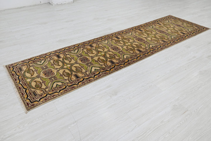 yellow Runner rug 2' 7" x 9' 8"