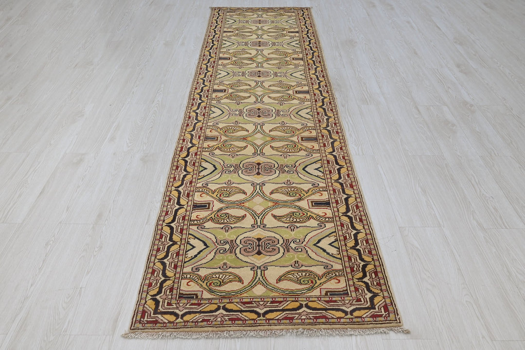 yellow Runner rug 2' 7" x 9' 8"
