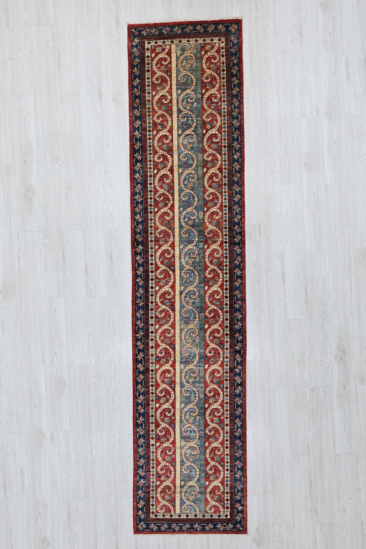 red Runner rug 2' 6" x 11' 3"