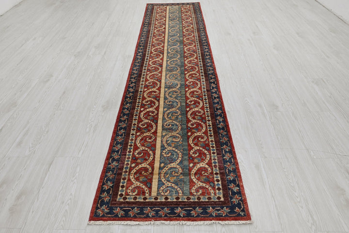 red Runner rug 2' 6" x 11' 3"