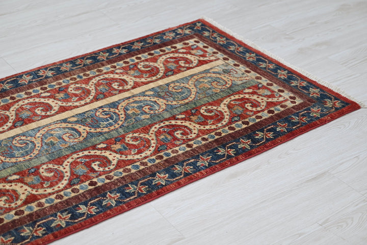 red Runner rug 2' 6" x 11' 3"