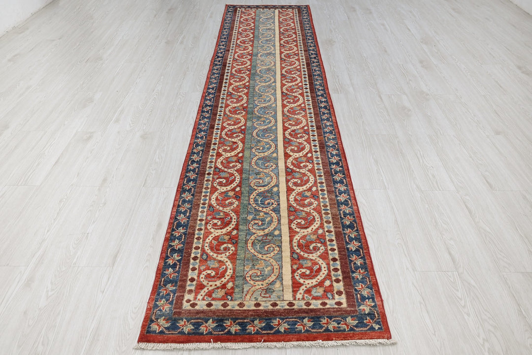 red Runner rug 2' 6" x 11' 3"