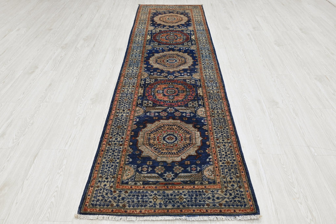 blue Runner rug 2' 7" x 10' 1"