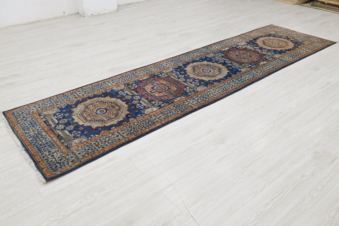 blue Runner rug 2' 7" x 10' 1"
