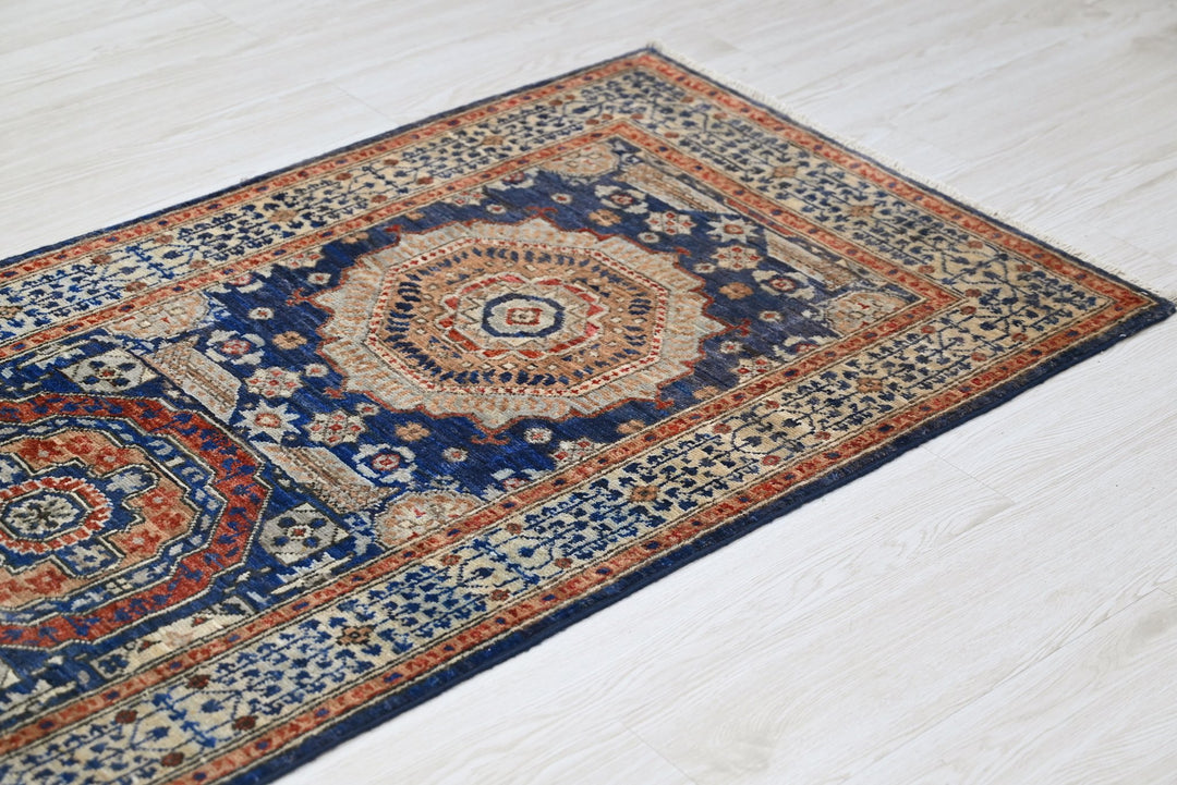 blue Runner rug 2' 7" x 10' 1"