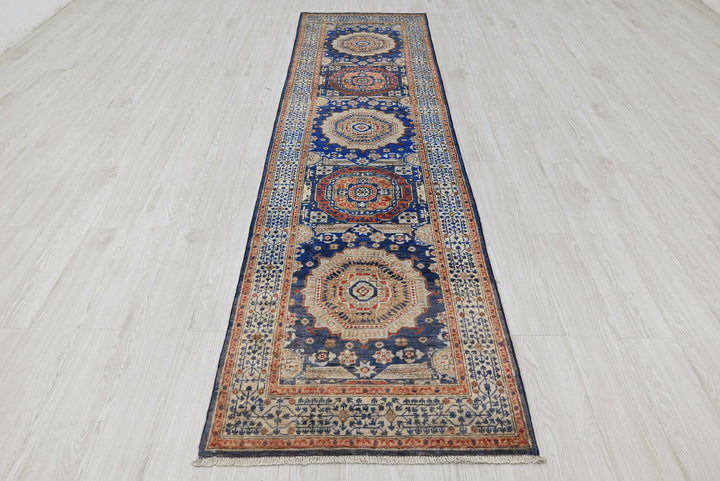 blue Runner rug 2' 7" x 10' 1"