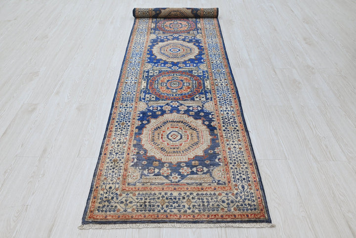 blue Runner rug 2' 7" x 10' 1"