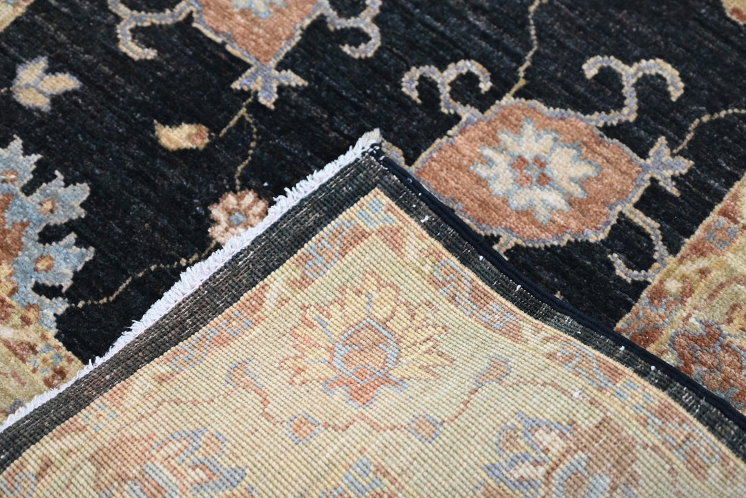 black Runner rug 2' 6" x 8' 5"