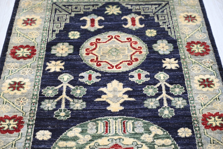 blue Runner rug 2' 6" x 9' 5"