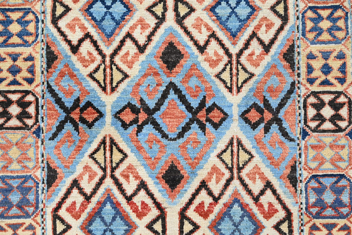 orange Runner rug 2' 7" x 10' 4"