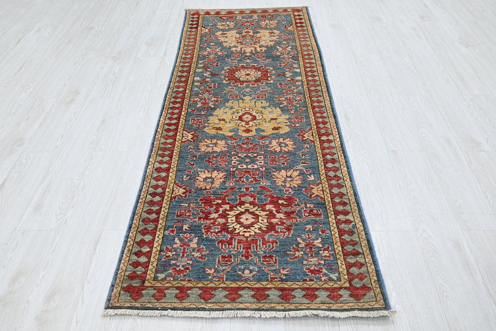 blue Runner rug 2' 8" x 8' 0"