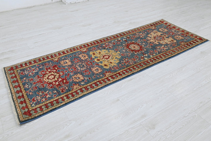 blue Runner rug 2' 8" x 8' 0"