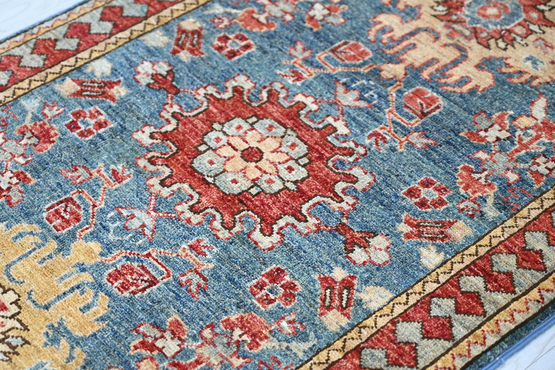 blue Runner rug 2' 8" x 8' 0"