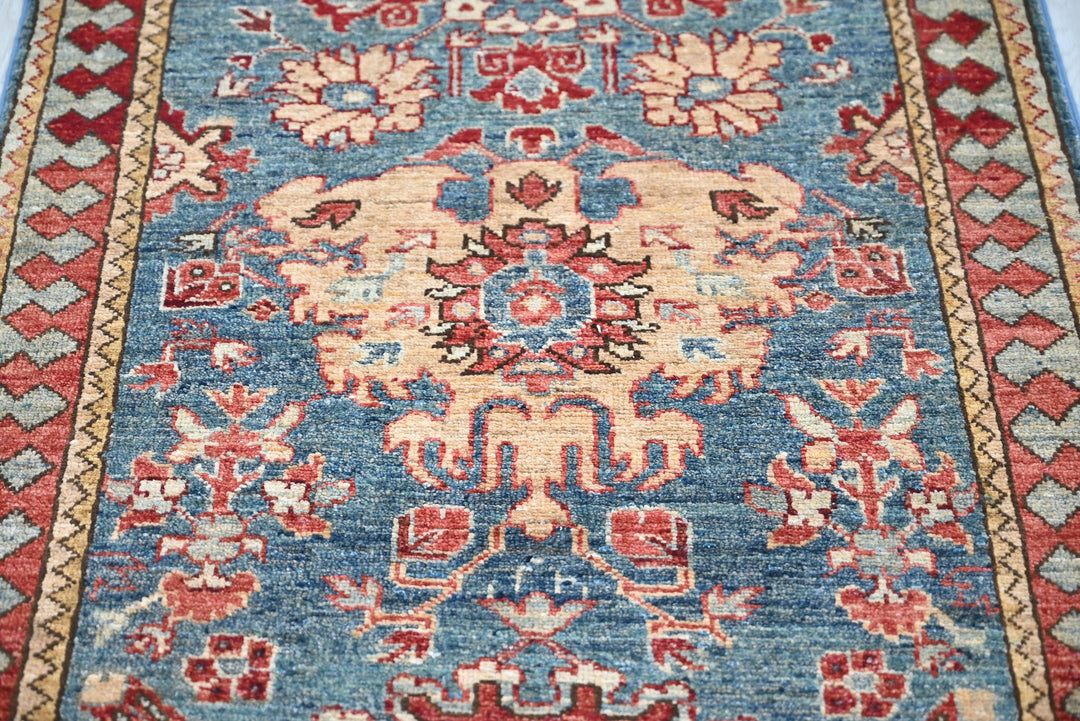 blue Runner rug 2' 8" x 8' 0"
