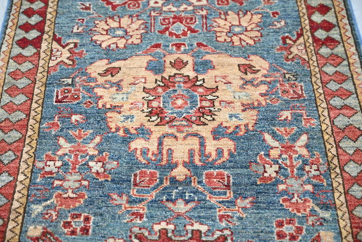 blue Runner rug 2' 8" x 8' 0"