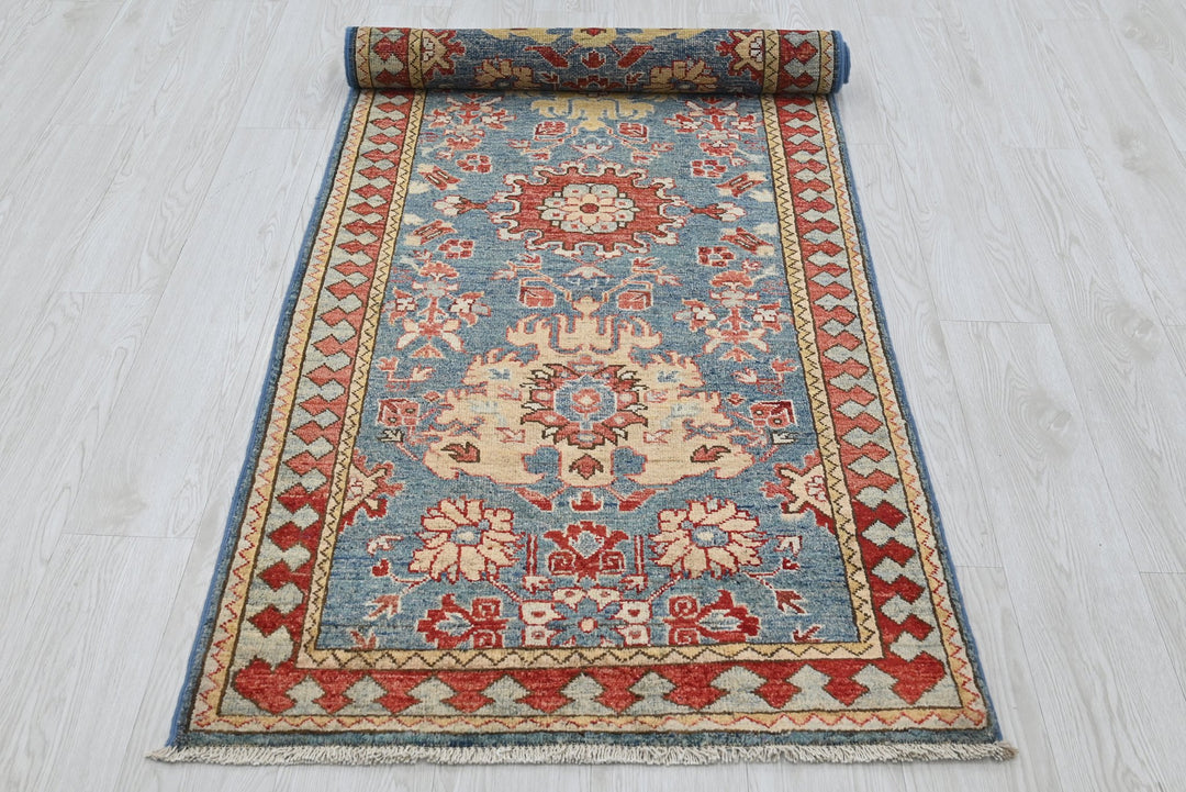 blue Runner rug 2' 8" x 8' 0"