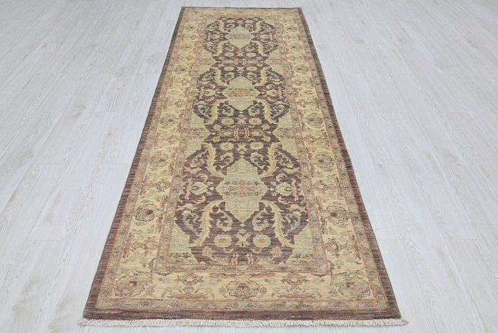 brown Runner rug 3' 2" x 9' 6"