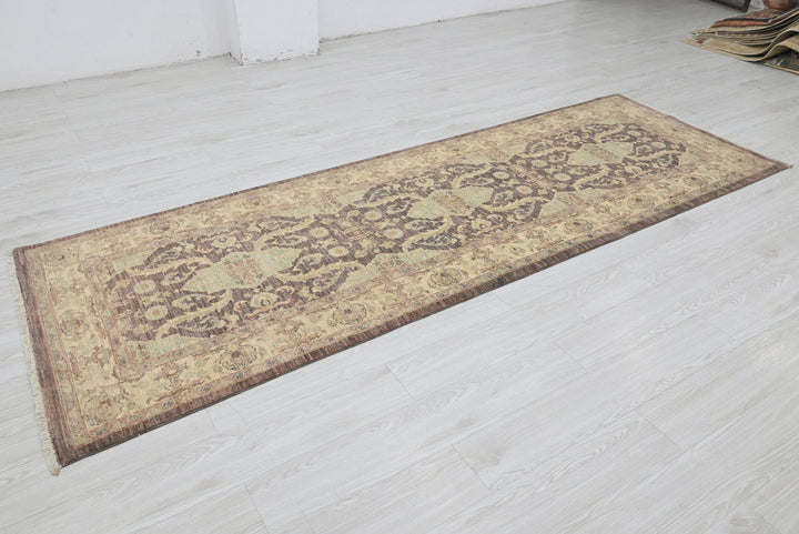brown Runner rug 3' 2" x 9' 6"