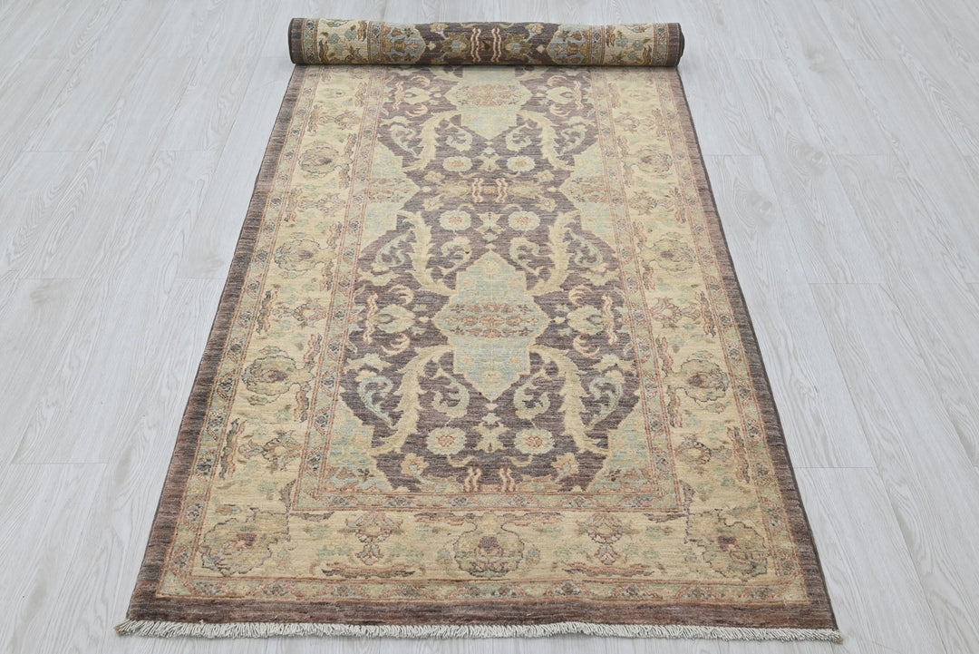 brown Runner rug 3' 2" x 9' 6"