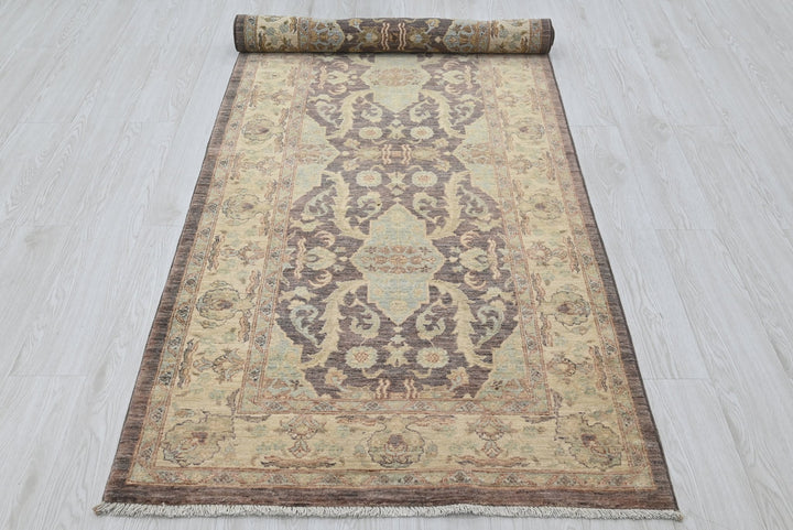 brown Runner rug 3' 2" x 9' 6"