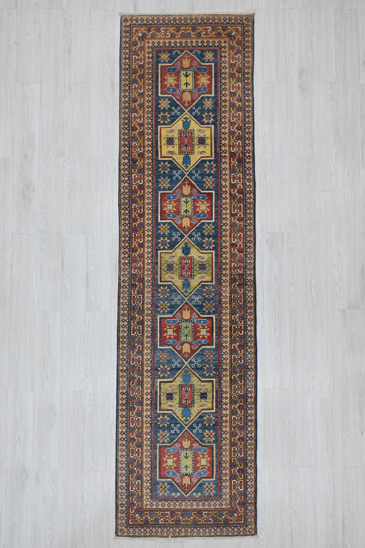 blue Runner rug 2' 9" x 10' 1"