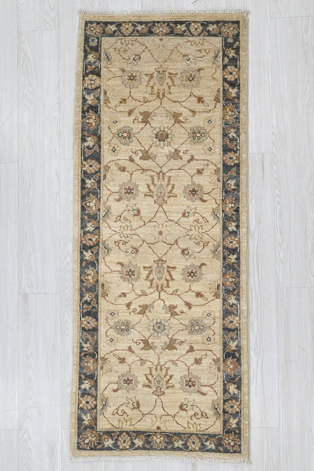 brown Runner rug 2' 0" x 4' 11"