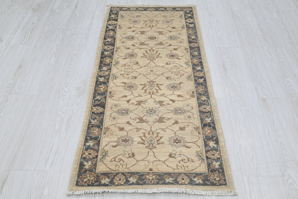 brown Runner rug 2' 0" x 4' 11"