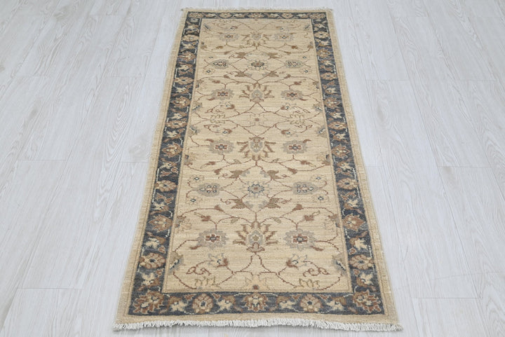 brown Runner rug 2' 0" x 4' 11"