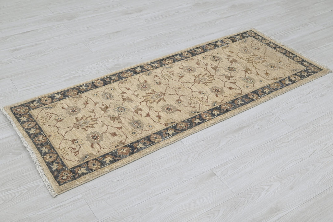 brown Runner rug 2' 0" x 4' 11"