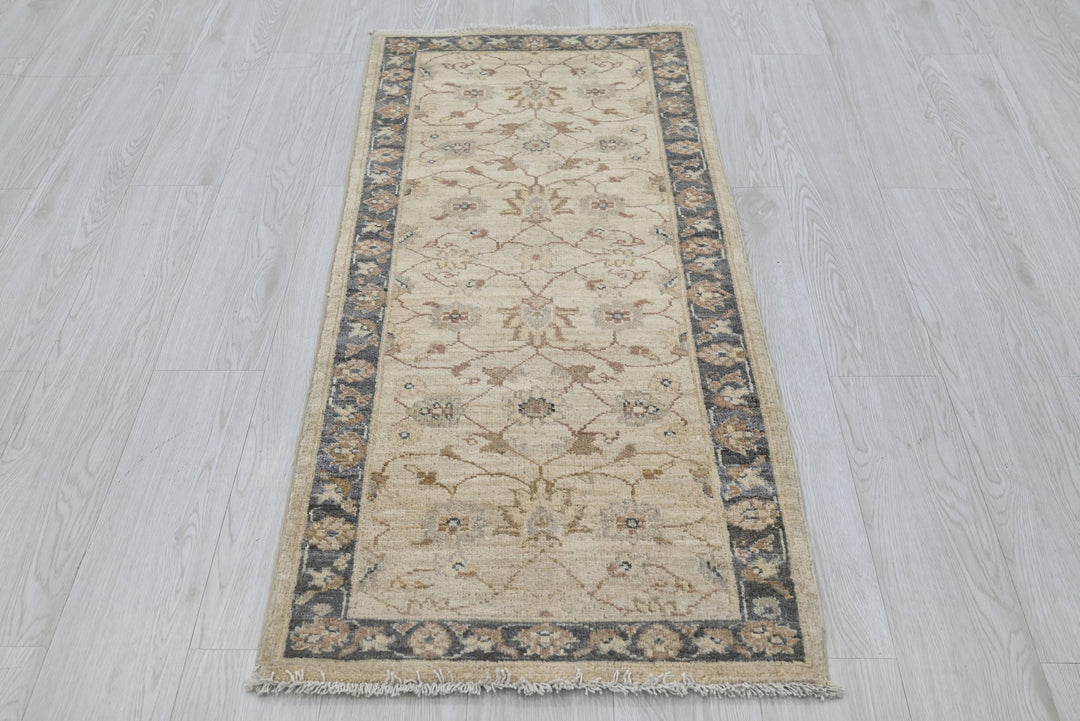 brown Runner rug 2' 0" x 4' 11"