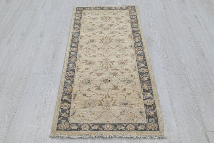 brown Runner rug 2' 0" x 4' 11"