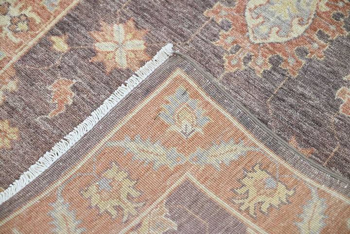 brown Runner rug 2' 8" x 8' 3"