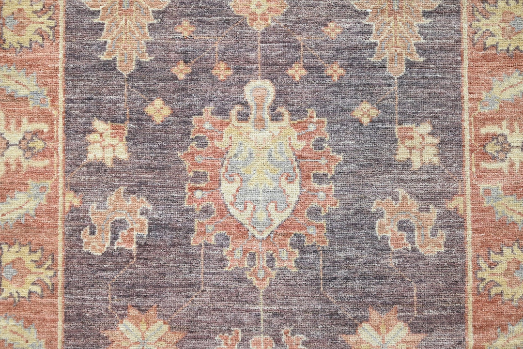 brown Runner rug 2' 8" x 8' 3"
