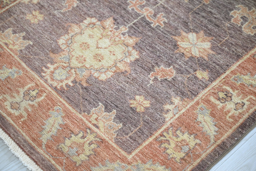 brown Runner rug 2' 8" x 8' 3"