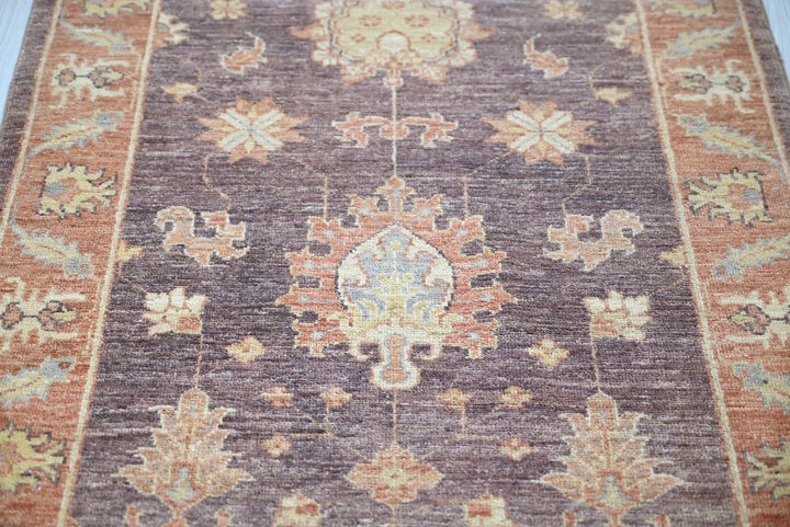 brown Runner rug 2' 8" x 8' 3"