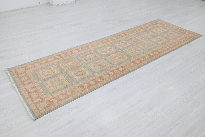 gray Runner rug 2' 7" x 8' 0"