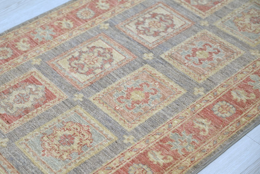 gray Runner rug 2' 7" x 8' 0"