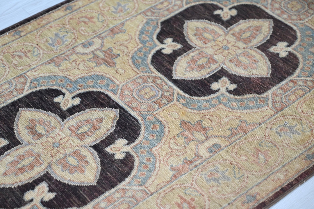 yellow Runner rug 2' 6" x 10' 2"