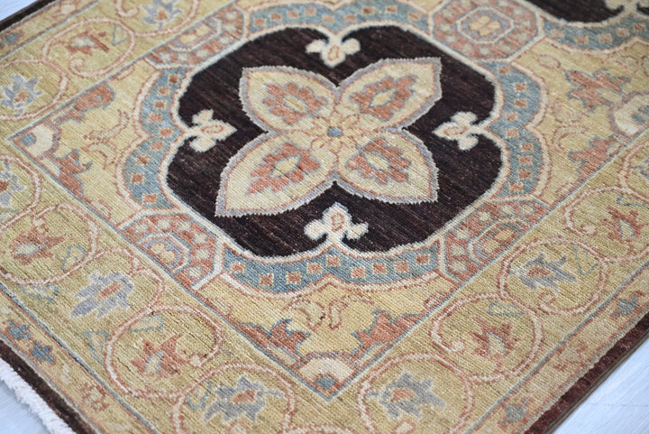 yellow Runner rug 2' 6" x 10' 2"