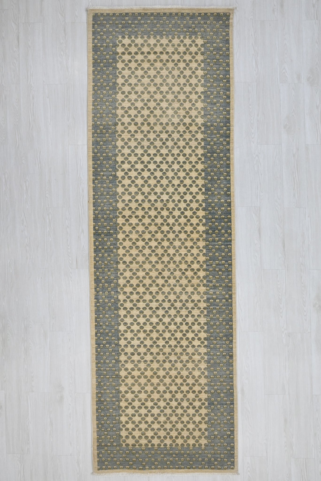 brown Runner rug 3' 1" x 11' 3"