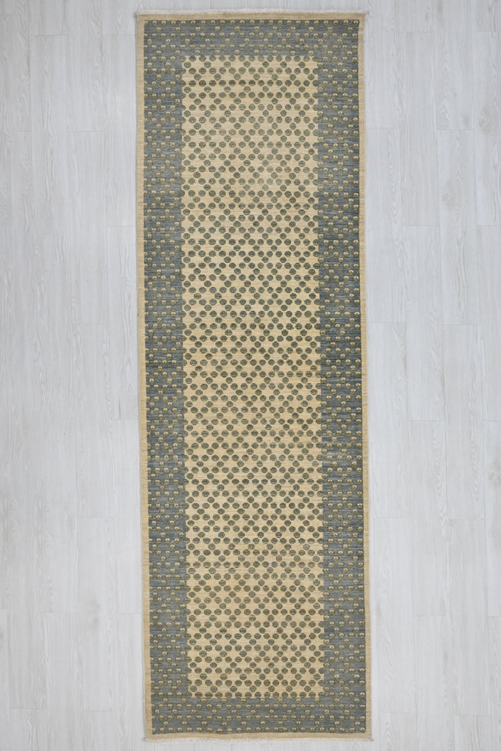 brown Runner rug 3' 1" x 11' 3"