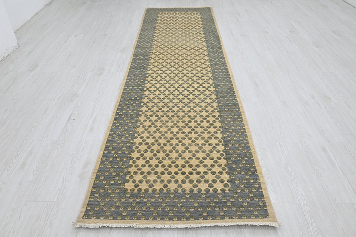 brown Runner rug 3' 1" x 11' 3"