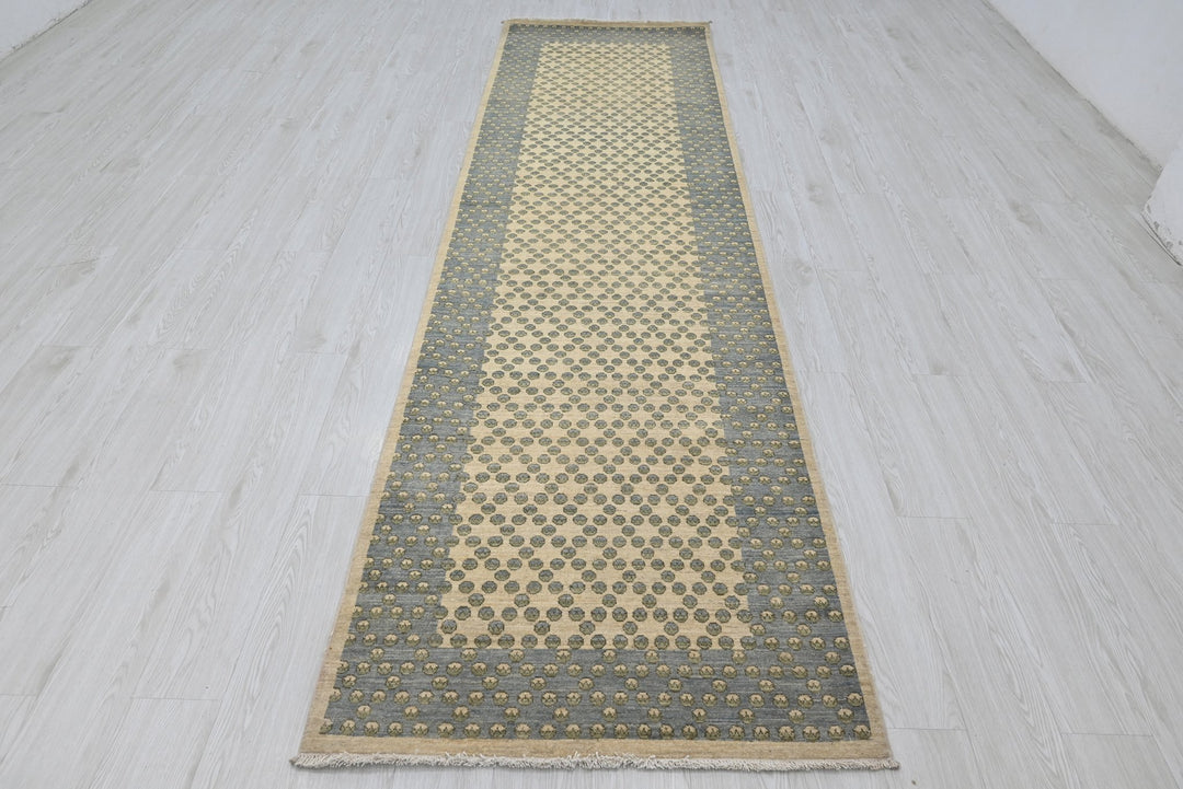 brown Runner rug 3' 1" x 11' 3"