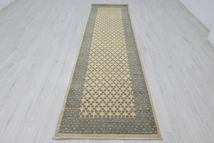 brown Runner rug 3' 1" x 11' 3"
