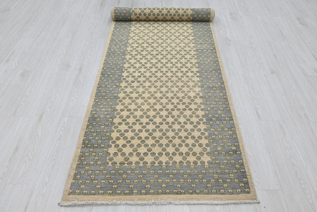 brown Runner rug 3' 1" x 11' 3"