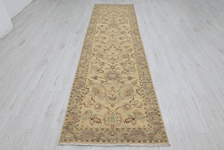 yellow Runner rug 2' 11" x 11' 1"