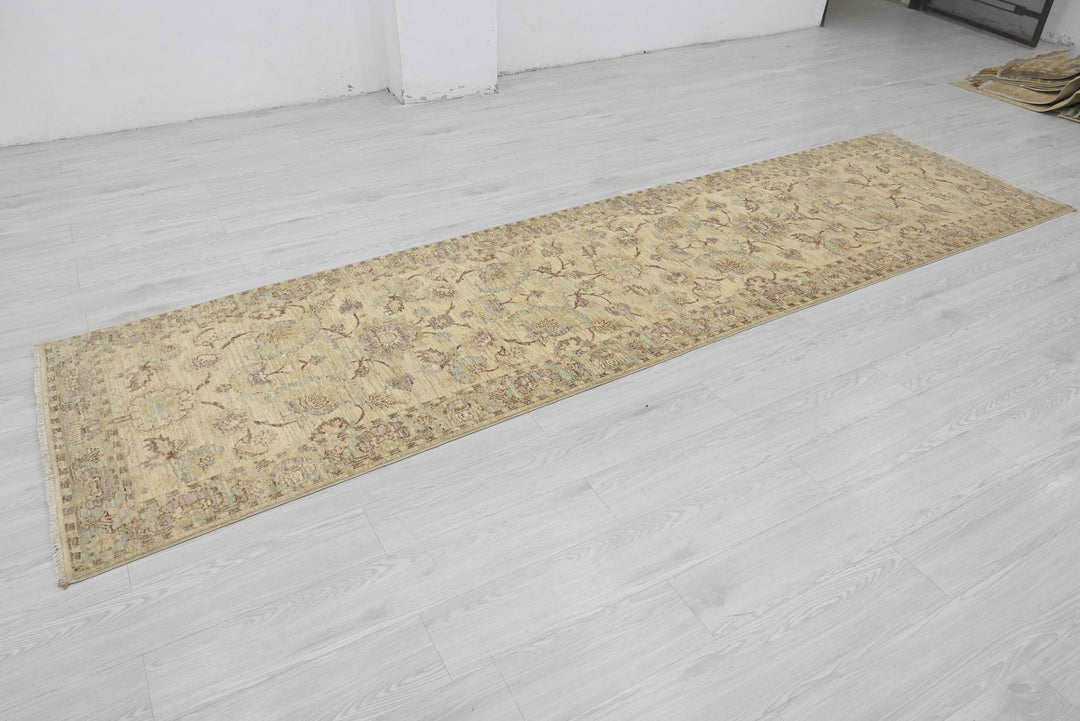 yellow Runner rug 2' 11" x 11' 1"
