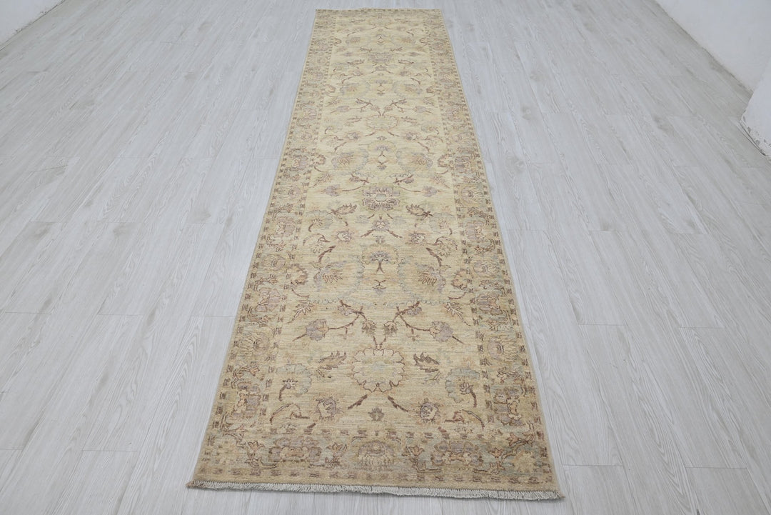 yellow Runner rug 2' 11" x 11' 1"